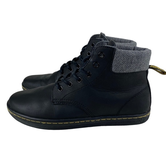 Dr Martens Black Ankle Boots Booties Women’s Size 9 Lace Up - Picture 9 of 11